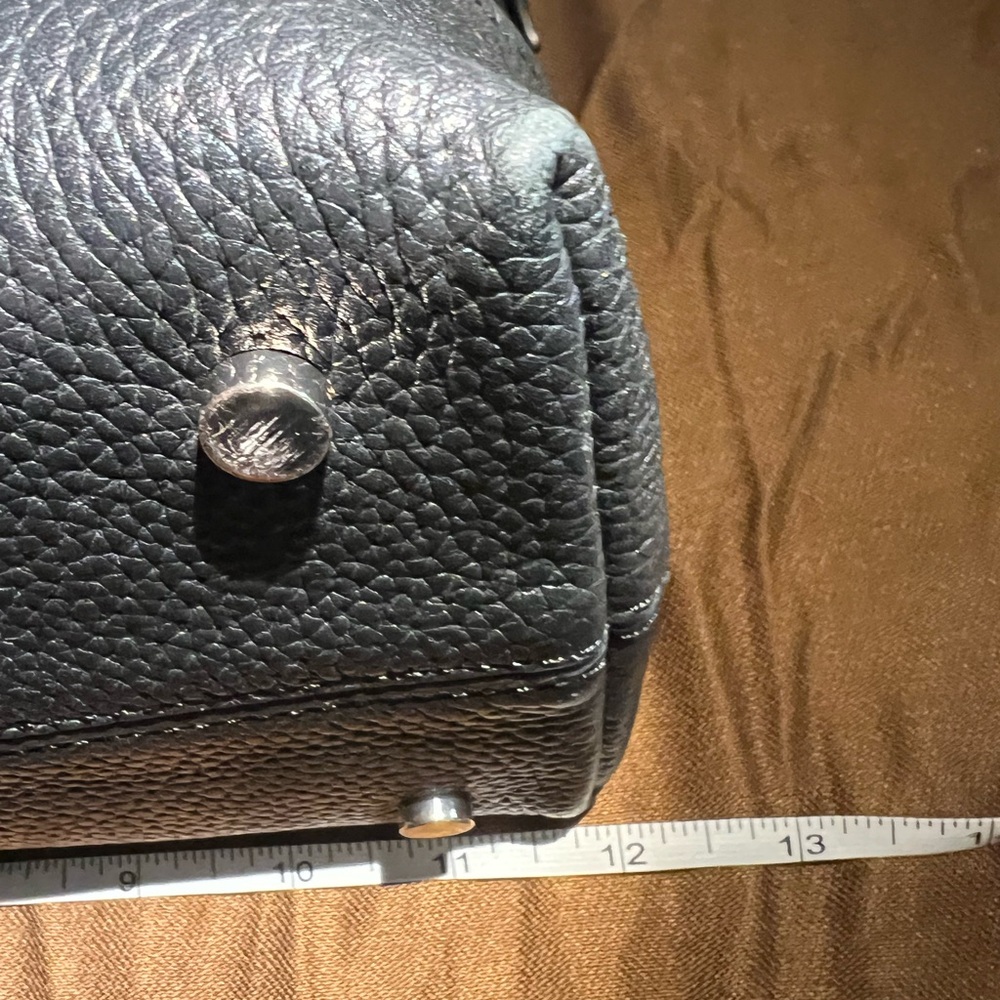 Kate Spade Black Pebbled Leather Shoulder Bag - Great Condition Medium Size - Picture 9 of 15